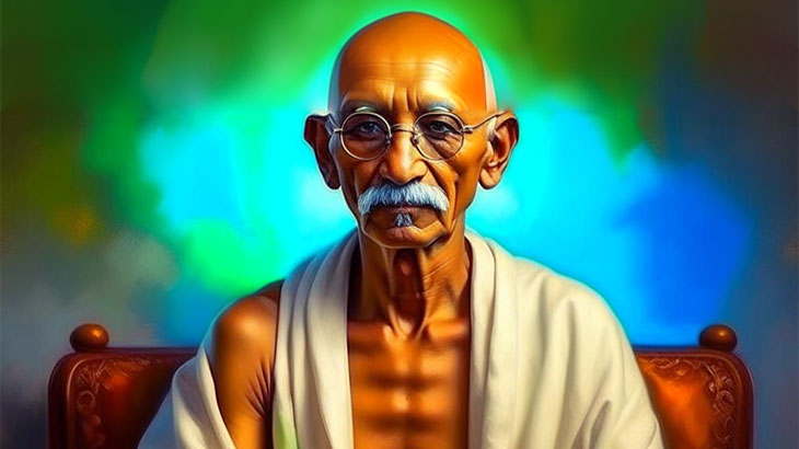 Махатма Ганди – разработал учение ненасильственной борьбы — сатьяграху.