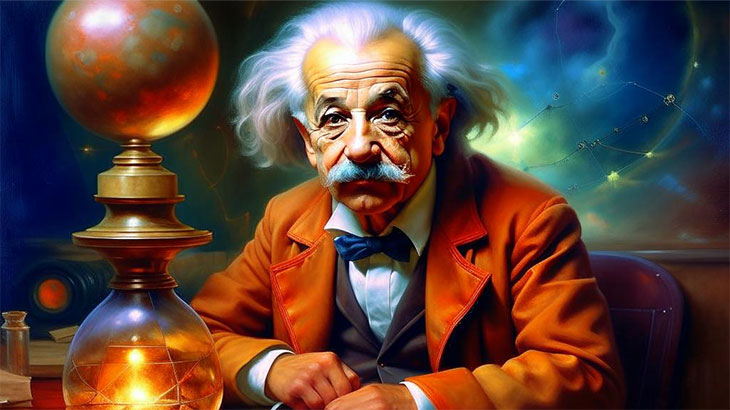 Альберт Эйнштейн — физик-теоретик.